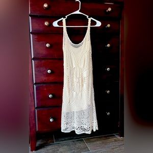 Volcom crochet dress size small